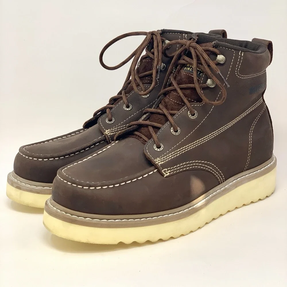 Wolverine Mens 11 Extra Wide Slip-Resistant W10744 Loader 6-Inch Wedge Boots